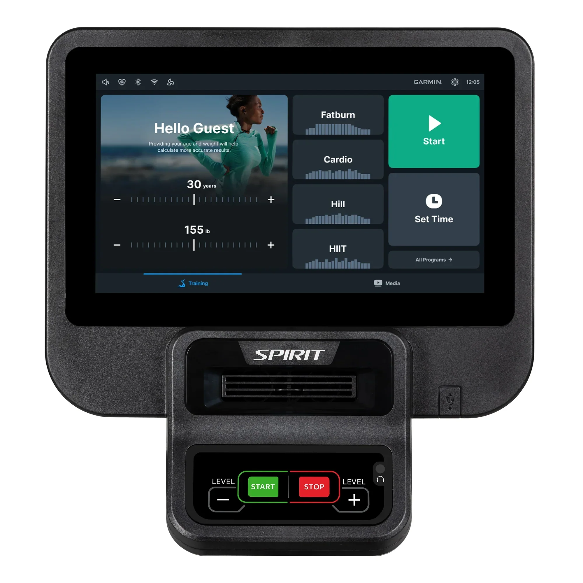 Spirit Fitness CE800ENT Elliptical - Image 7