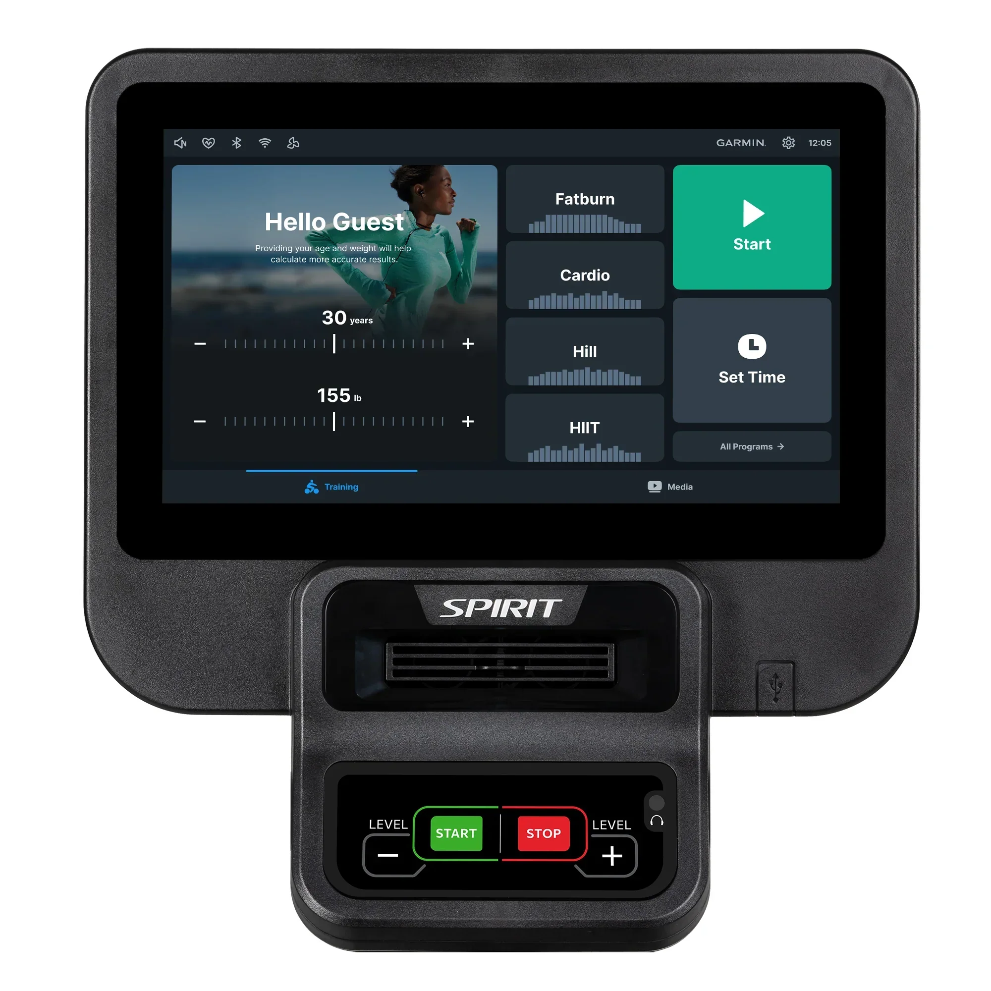 Spirit Fitness CR800ENT Recumbent Bike - Image 5