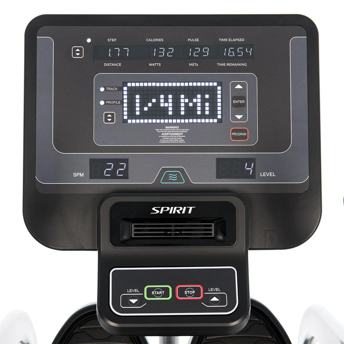 Spirit Fitness CRS800S Recumbent Stepper - Image 3