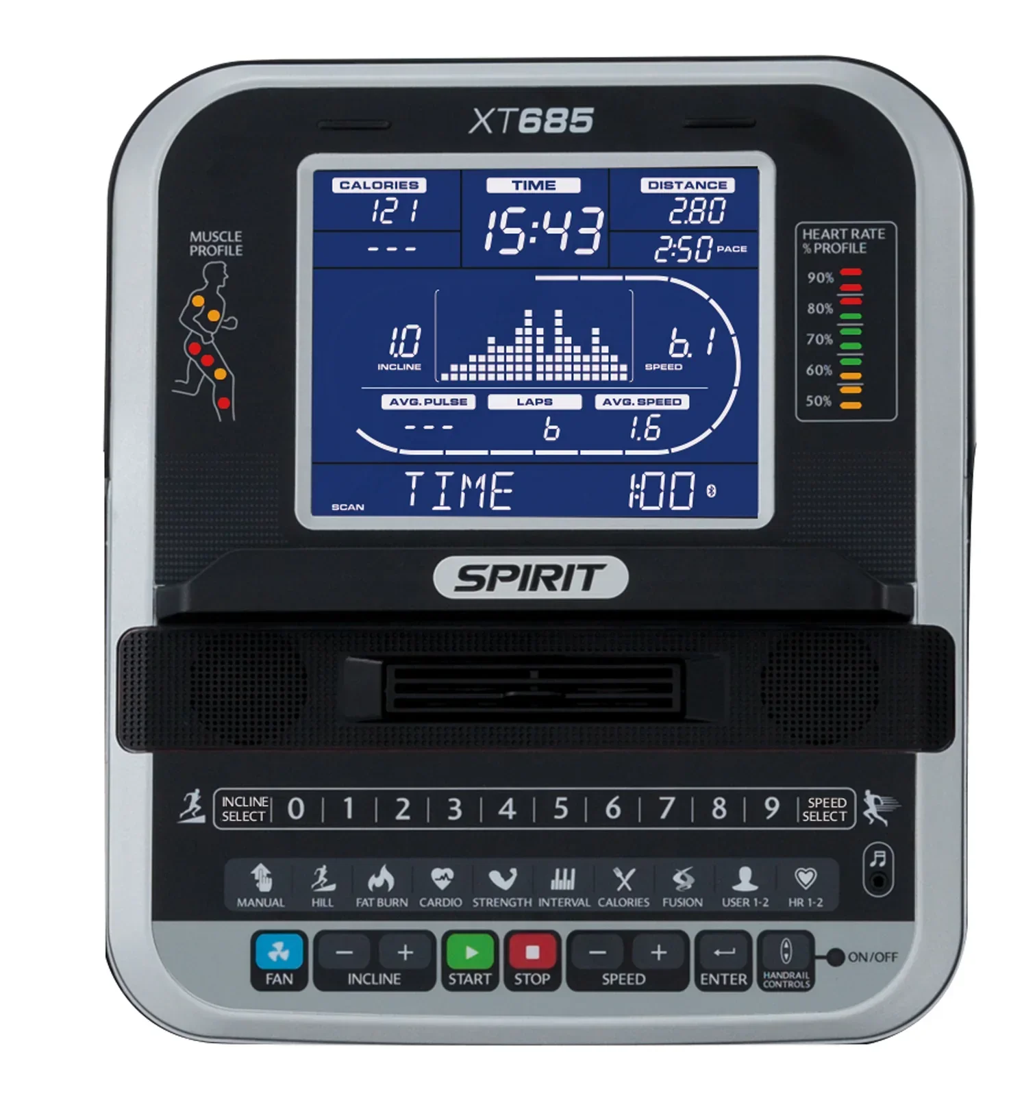 Spirit Fitness XT685 Treadmill - Image 5